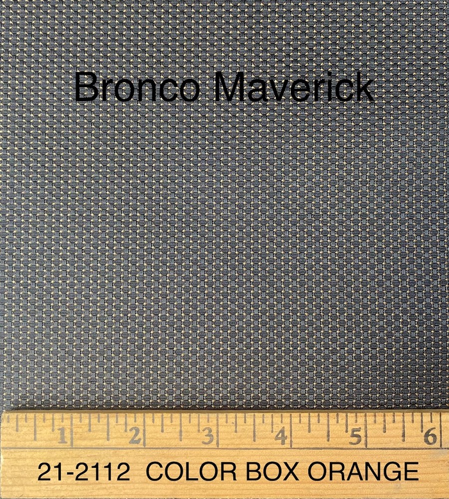 21.2112 COLOR BOX ORANGE 2021 FORD BRONCO MAVERICK**IN STOCK**