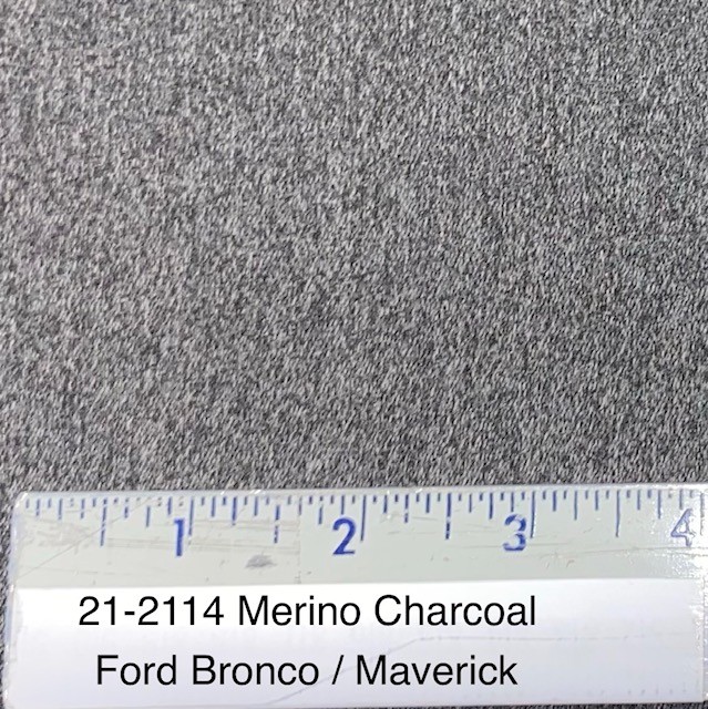 21.2114 MERINO CHARCOAL 2021 FORD BRONCO MAVERICK**IN STOCK**