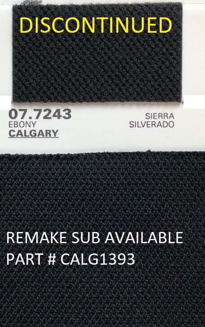 BLACK CALGARY REMAKE OF 07-7243 for Gm Trucks and SUV's 54" wide