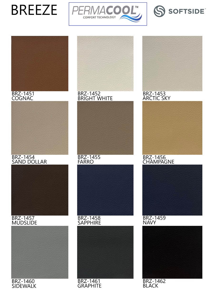BREEZE  Softside Marine Vinyl 54" Wide  