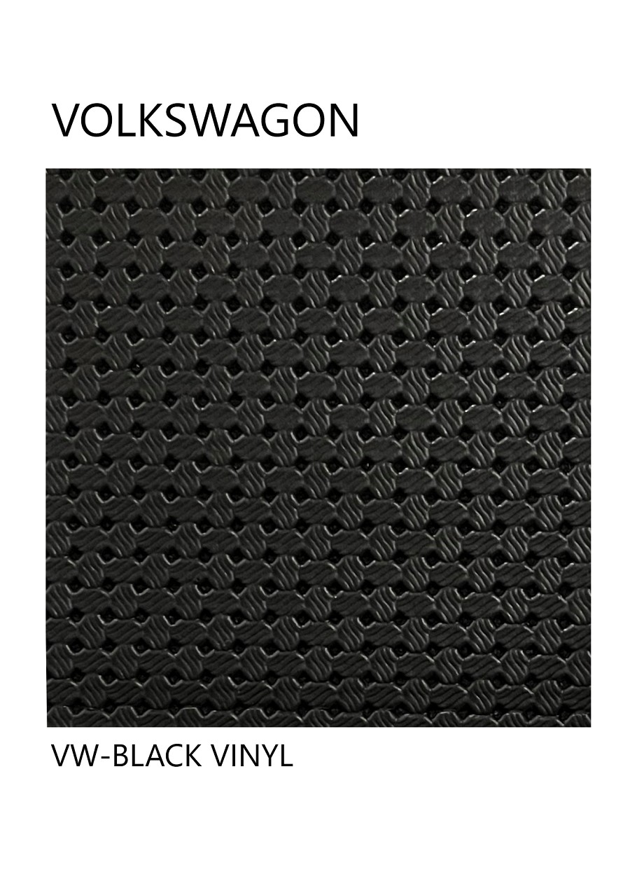 VW BLACK BASKETWEAVE VINYL 54" WIDE
